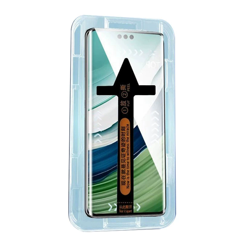 Подходит для Huawei Mate60 Pro изогнутое стекло, химически укреплённая плёнка Mate60 RS вторая плёнка MT60 полноэкранная ультра-прозрачная плёнка для мобильного