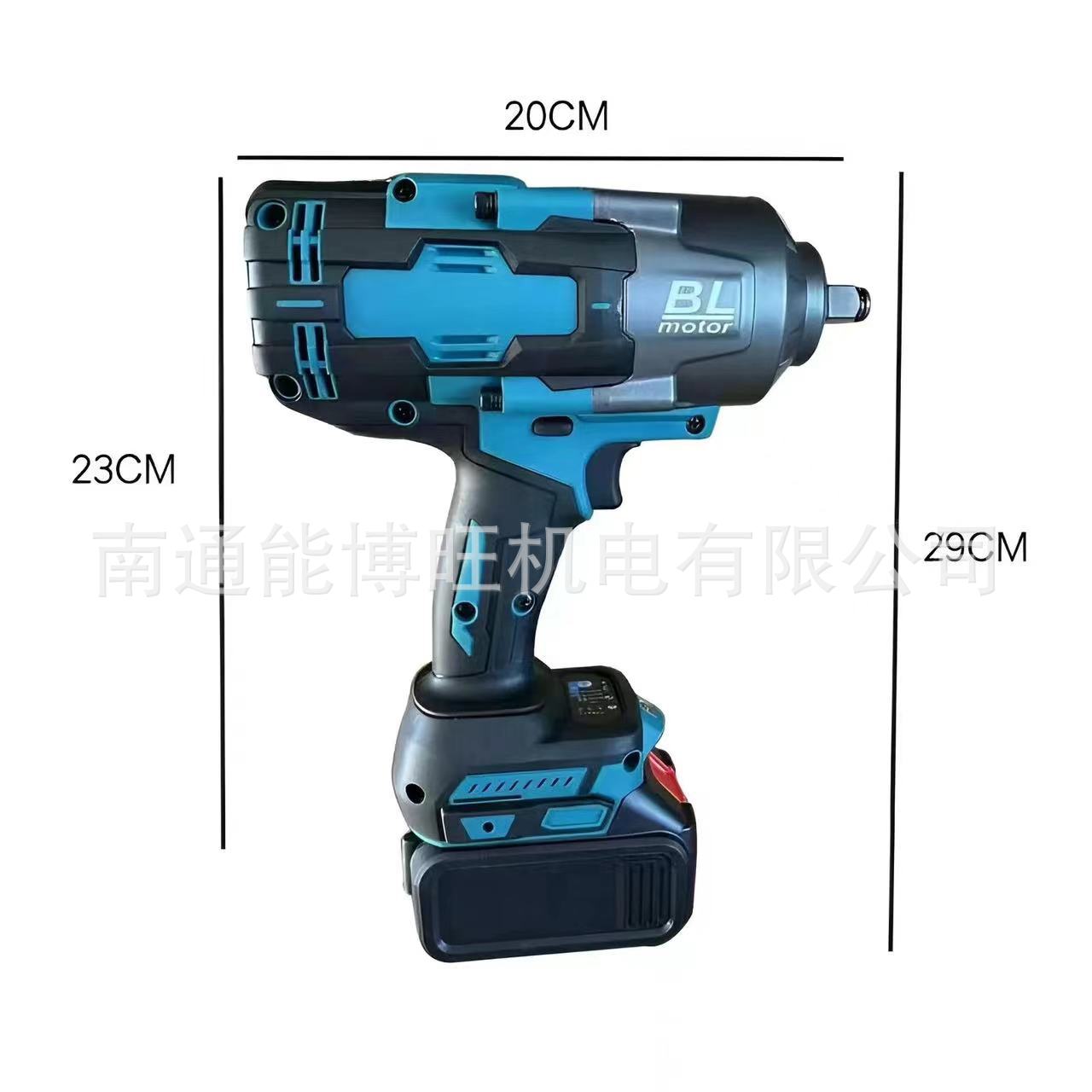 Al por mayor sin escobillas 2000N recargable llave eléctrica de litio extra grande par grado industrial llave eléctrica de litio