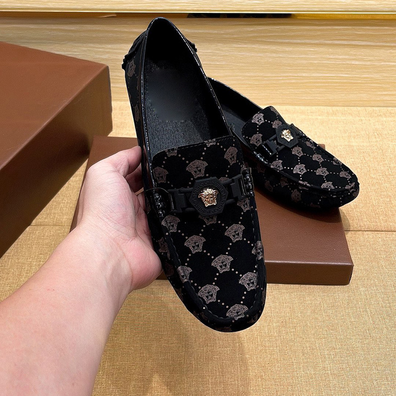 Nuevos zapatos de hombre de primavera y otoño, zapatos de cuero casuales europeos, zapatos de cuero para hombres, zapatos de cuero para hombres, zapatos de hombre transpirables.