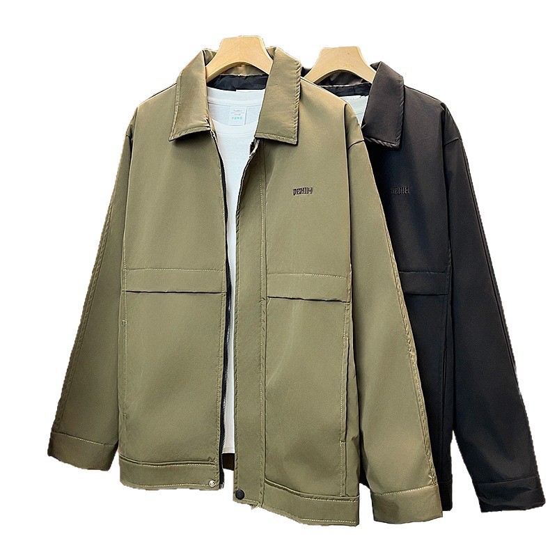 Fashionable, Simple, Solid Color, Versatile Casual Jacket, Light Business, Loose And Comfortable Lapel Jacket_voghion.com