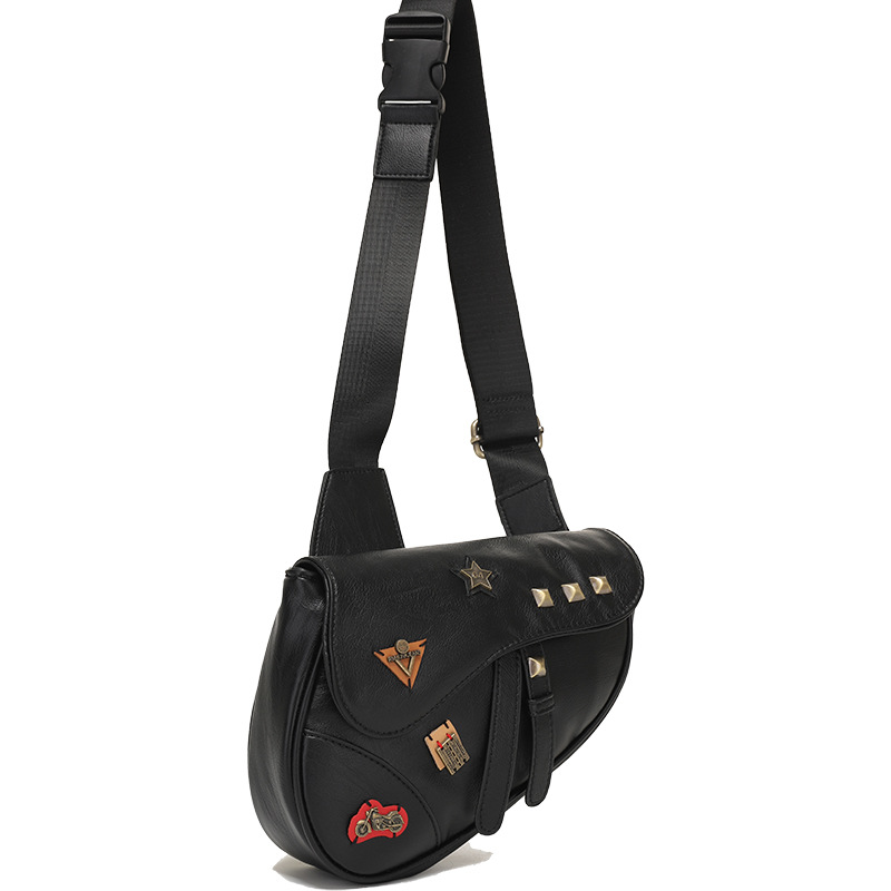 Umhängetaschen für Herren, Top-Qualität, Neuankömmling, Retro, vielseitige Brust-Satteltasche, modische kleine Tasche für Nischenpaare_voghion.com