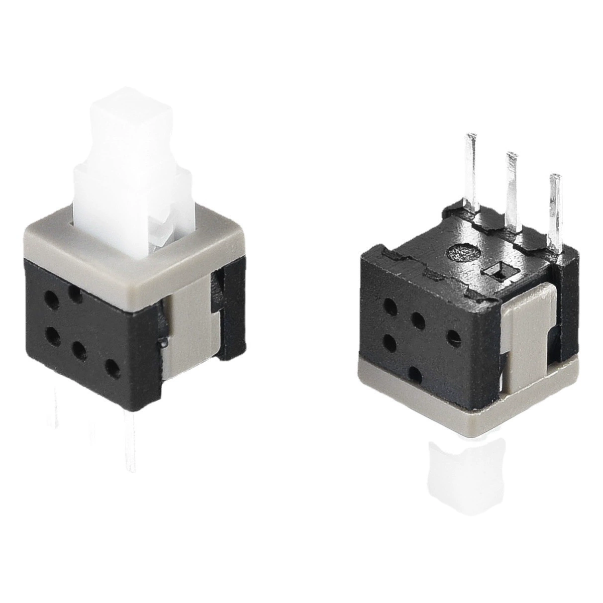 Однорядный самоблокирующийся переключатель 7x7 8,5*8,5 самоблокирующийся переключатель 8,5*8,5 двухрядный неблокирующийся ключевой переключатель, термостойкость