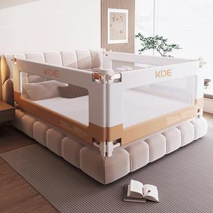 Kde Bed Fence Baby Anti-Fall Guardrail Bedside Bed Baffle Kidsren's Anti-Fall Baby Heightening Adjustable Bed Guardrail