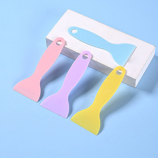 Spot Wholesale Handbook Auxiliary Tools Small Shovel Macaron Color Cute Release Paper Practical Sticker Tool