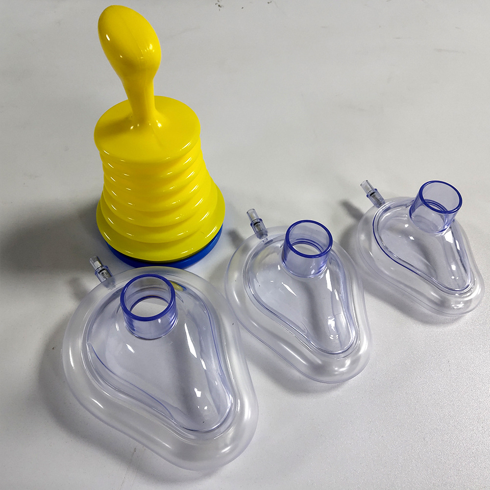 户外紧急窒息救援心肺复苏用品日常培训应急救援训练人工呼吸面具