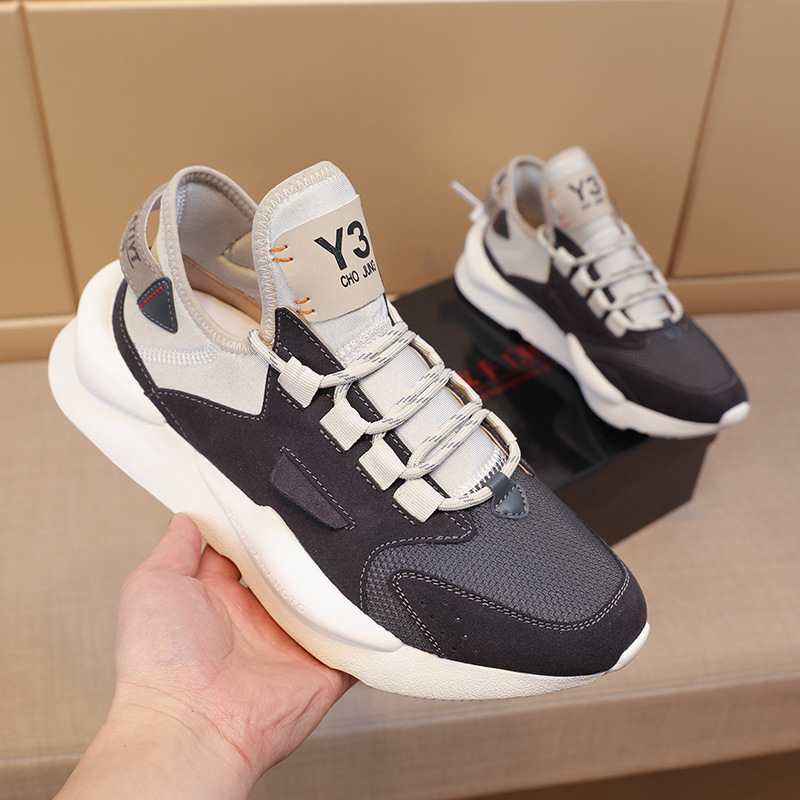 [Factory direct supply] Y3CHOJUNG shoes men's fashion shoes Black Warrior Sports outdoor couples heighten daddy shoes