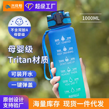 tritan���|1L̫�ձ�bpa free���Ϗ��w������ˮ�ؑ����y�\��ˮ��