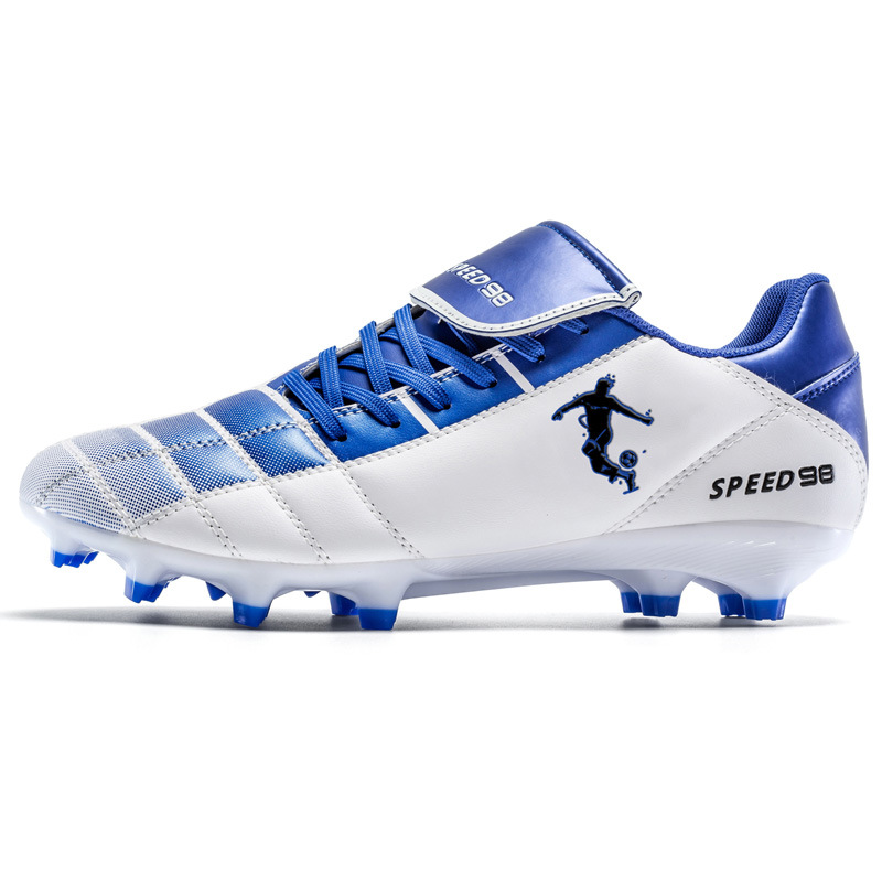 2025 nueva moda adolescente anti-desgaste anti-deslizante para hombres y mujeres zapatos de fútbol transfronterizos de fábrica de estudiantes de césped