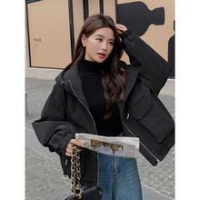 短款羽绒棉服女2024年冬季新款服超好看加绒棉衣棉袄厚外套潮