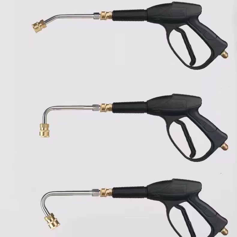 High-pressure car washing machine water gun extension extension rod 90 degree multi-angle bending rod modification extension quick coupling rod