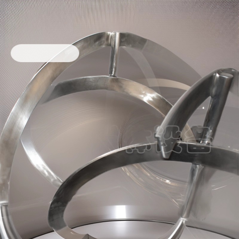 卧式硅粉 粉状 设备找奇卓卧式螺带混合机性能稳定