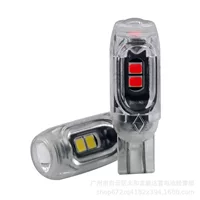 Подсветка номерного знака T10 2835 3030 5smd автомобильная светодиодная лампа высокой яркости 5W5 с бесступенчатым декодированием, индикатор ширины автомобиля