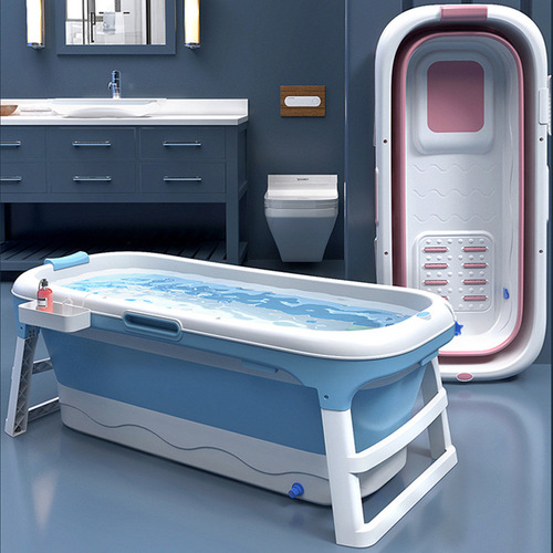 Folding Bathtub Adult Large Shower Tub Infant Swimming Tub Children's Bath Tub