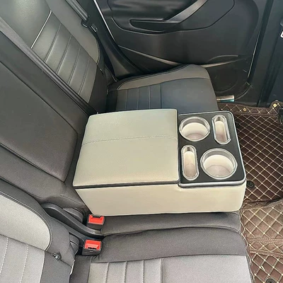 Armrest box – Storage Box Interior Modification - universal-type-classic-gray-without-power-supply