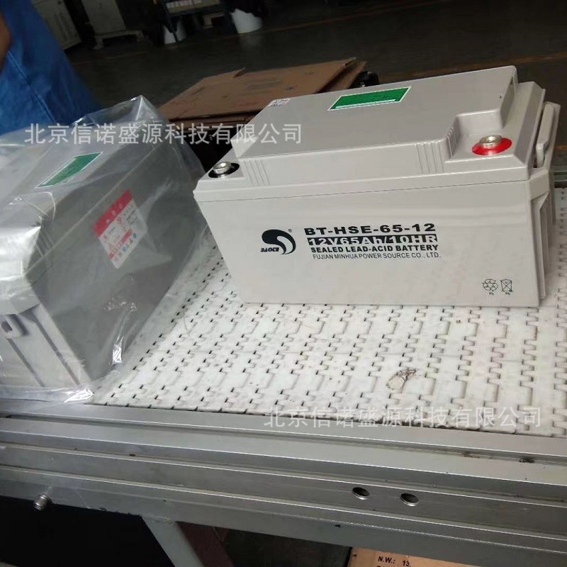 赛特BT-HSE-65-12 闽华12V65AH UPS电源/太阳能/风能AGM铅酸电池