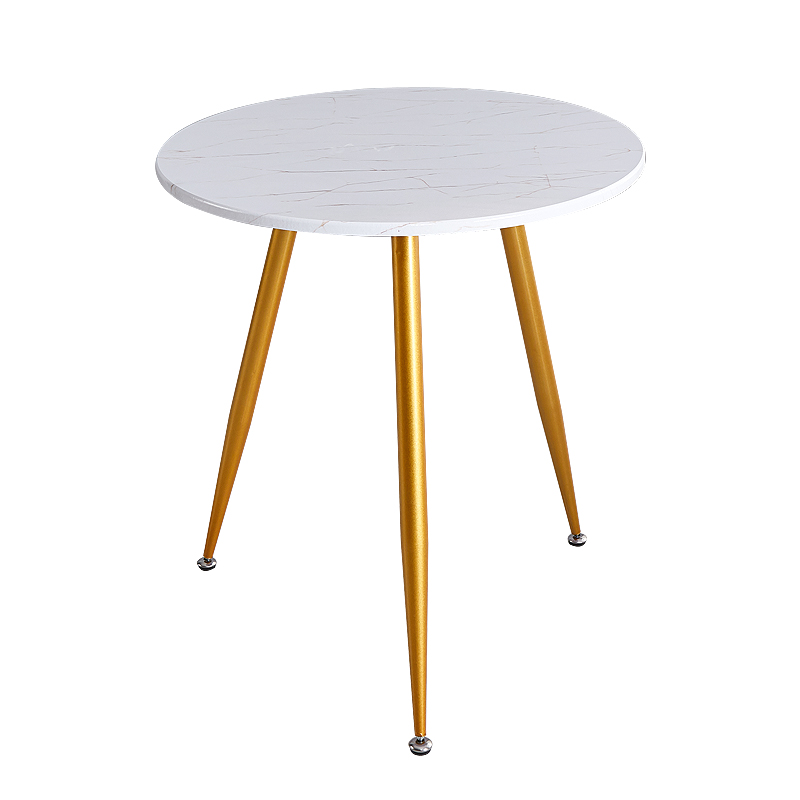 Negociación nórdica, recepción, combinación de mesas y sillas, balcón doméstico simple, mesa redonda pequeña de madera maciza, silla de tienda de té con leche de café