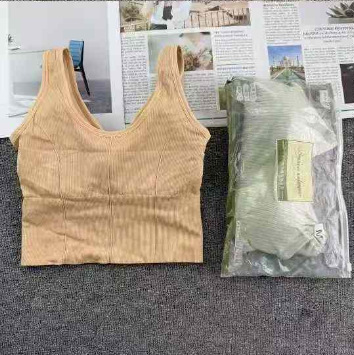 1999 # verano fijo con cojín de pecho chaleco cabina de belleza mujer espalda envuelta en el pecho con un sujetador para reunir la chaqueta anti-desnudo