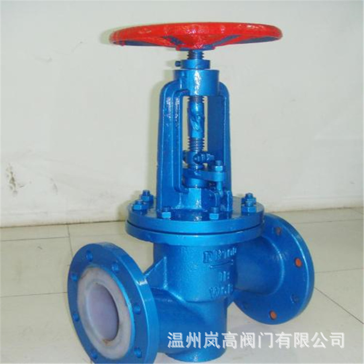 手动截止阀 铸钢材质 J41F46-16C 衬氟截止阀 DN80