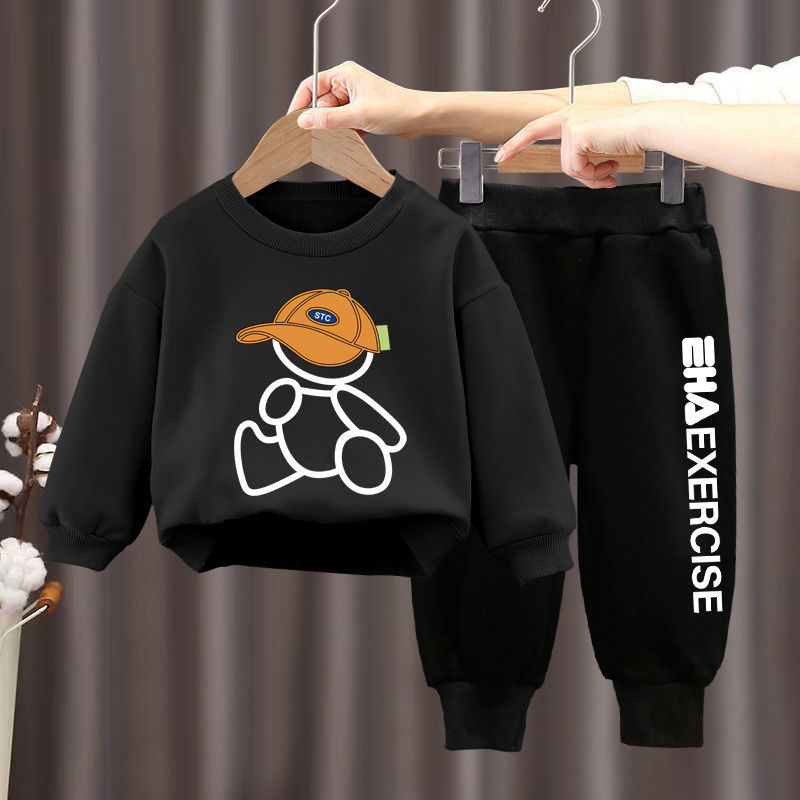 Jungen Handsom Frühling Herbst Neue kinder Koreanische Edition Sweatshirt in Kinder Sport und Freizeit Lose Zwei_voghion.com