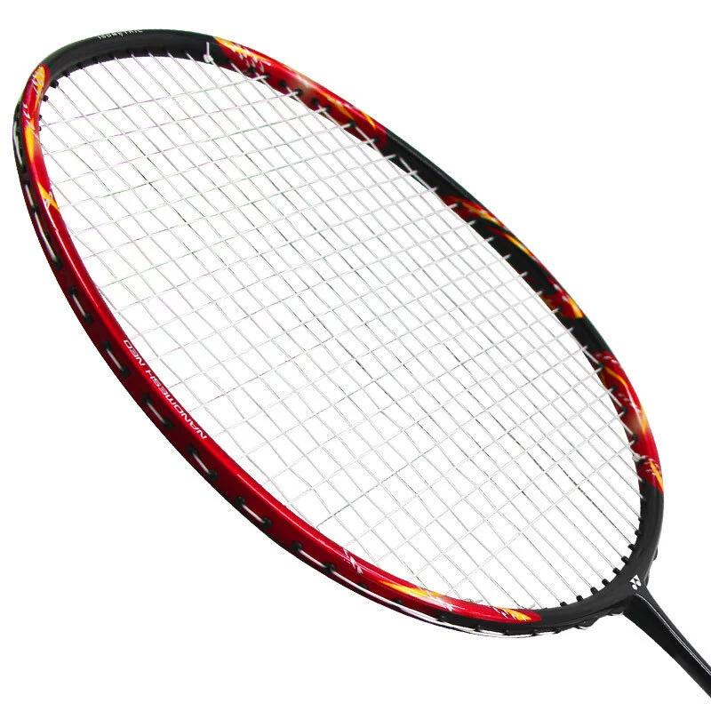 Ракетка для бадминтона Yonex AX21S полная углеродная ракетка одинарная упаковка износ массовая линия 26 фунтов 5U5 огненная глазурь красная