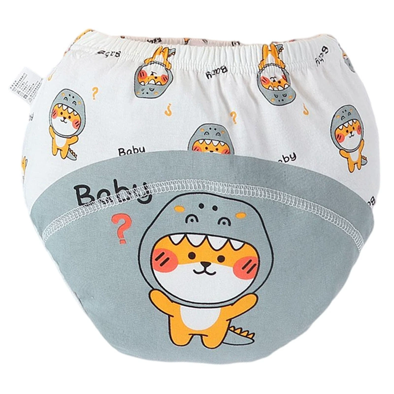Children's cotton diaper, breathable waterproof trousers for training, washable