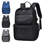 潮牌双肩包大学生书包旅行包休闲电脑背包大容量韩系简约可印logo