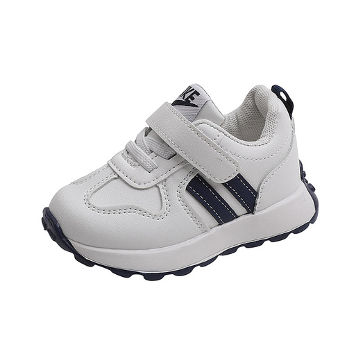 2024 Spring New Children's Shoes Children's Sports Shoes Boys' Baby Shoes White Shoes Girls' Casual Running Shoes