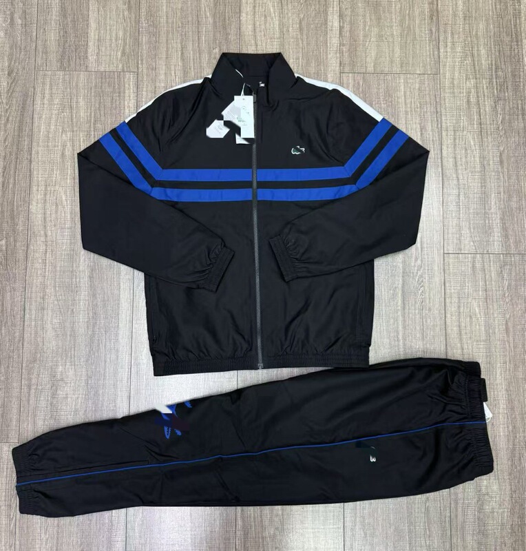 Tracksuit Export Hot Style Supercopy Classy French Crocodile Two-Piece Wholesale Men's Clothing