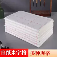 Ми Цзы Ге Половинчатая и половинчатая каллиграфия Сюань Практика Mi Ge Xuan Бумага для начинающих изучать кисть Цзюгунге Персонажи Практика каллиграфии Бумага Сюань