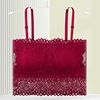 Lace top with cups, bra top, protective underware, wireless bra, underwear