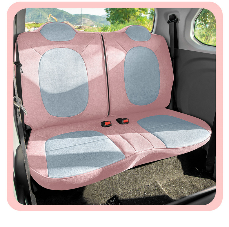 2026 model 222km cute pony car seat cover fabric custom full surround seat cushion cover