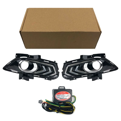 Suitable for 13-16 Mondeo Daytime Running Lights Ford Mondeo Daytime Running Lights (Gündüz işıqları) - two-color-normal-white-light-steering-flashing-yellow-light-left-and-right-set