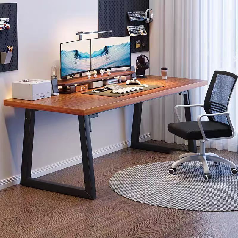 Computer Desk Desktop Home Office Desk Bedroom Double Solid Wood Table Workbench E-Sports Table Student Study Desk