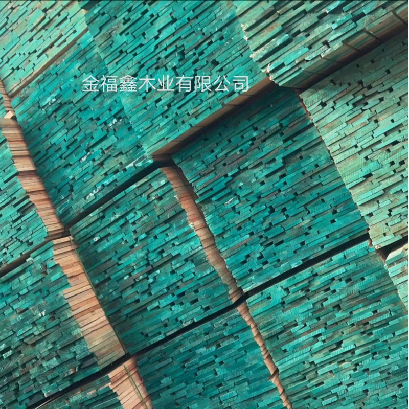 热销奥古曼板材 加工红胡桃桃花心烘干板材奥古曼原木防腐木板料