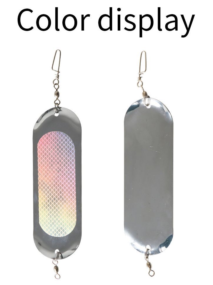 サケのフラッシャーの釣りのフラッシュランプの4.5インチルアーのsalmon fish ing dodgers flashers