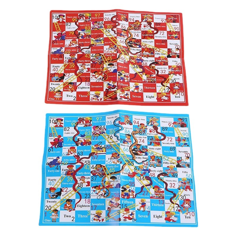 18,5 cm papel serpiente rompecabezas de ajedrez serpiente juego de ajedrez Damas de escritorio juguete de ajedrez serpiente y escalera jugando al ajedrez