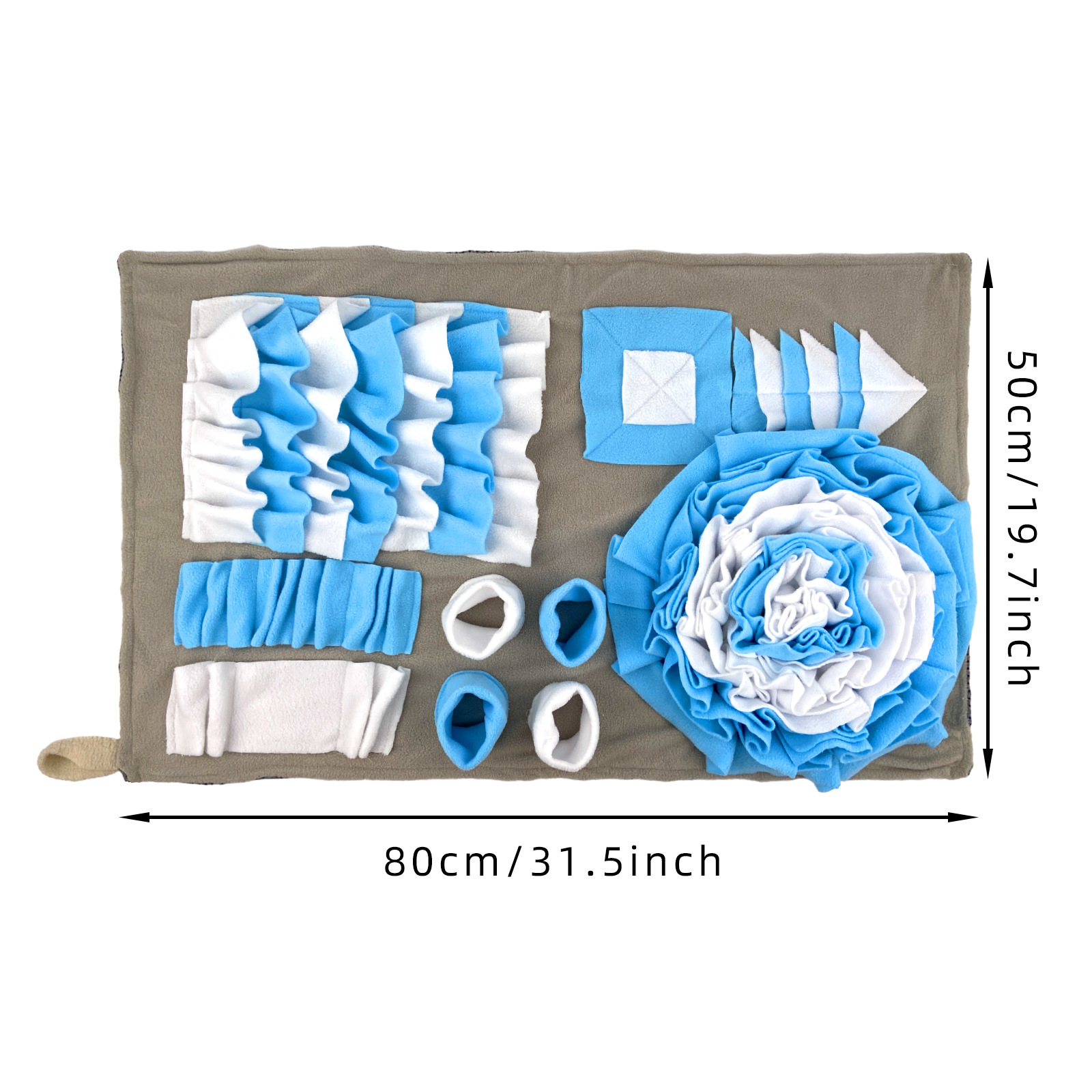 50*80 파란색과 흰색