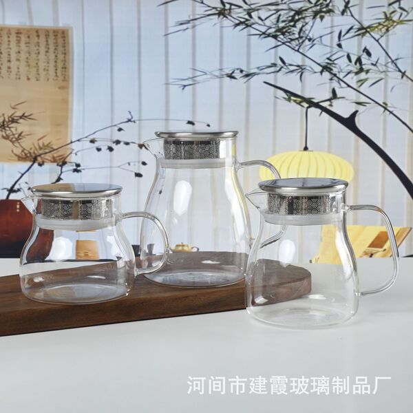 glass coffee pot stainless steel