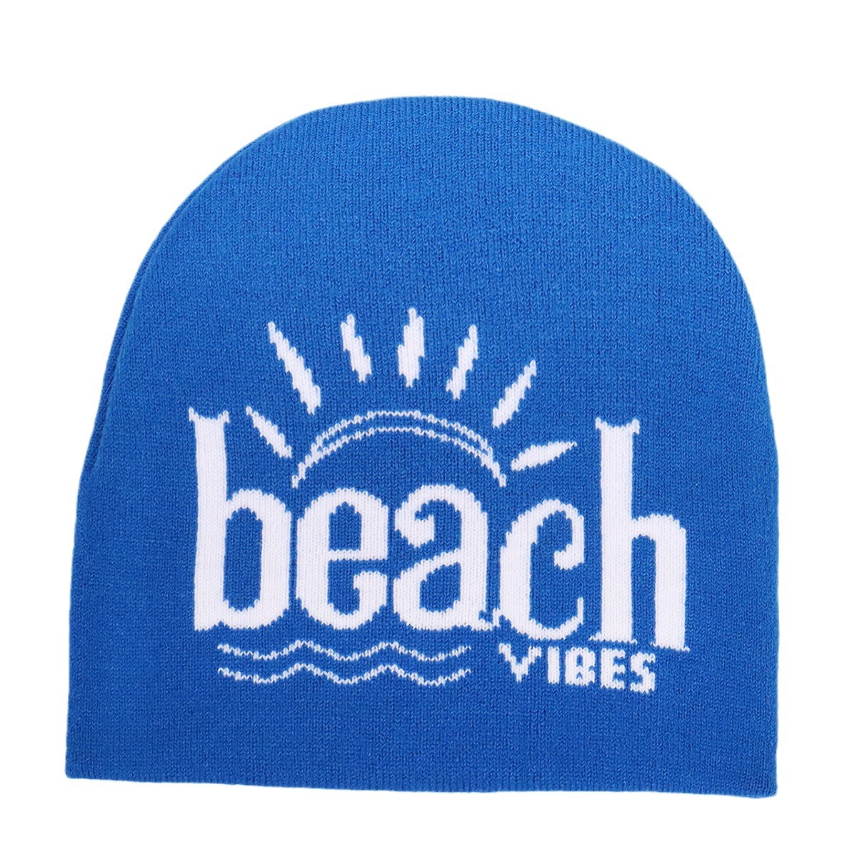 Unisex Fashion beach jacquard knitted hat outdoor cycling sports cold and warm_voghion.com
