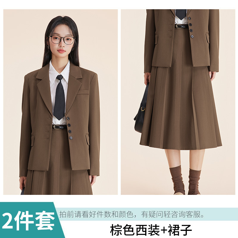 西装外套女生小个子套装公务员大学生面试正装通勤休闲西服考编|undefined