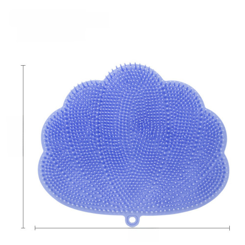 Multifunctional Lazy Back Scrubber Massage Mud Bathing Home Foot Tub Non-slip Mat Silicone Bath Scrub