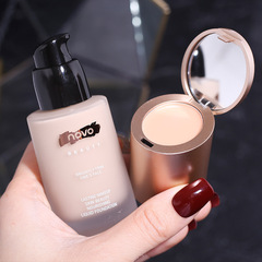 Makeup NOVO Cream Skincare Concealer Foundation Concealer Combo Moisturizing Oil-Controlling Water-Proof Non-Fragrance Foundation