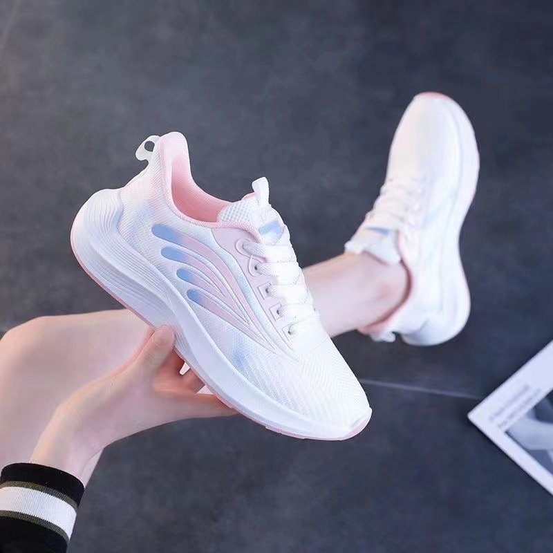 casual breathable comfortable running sneakers for leisure for…