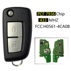 適用於日產智能鑰匙433 MHz  PCF 7936  FCCID: H0561-4CA0B