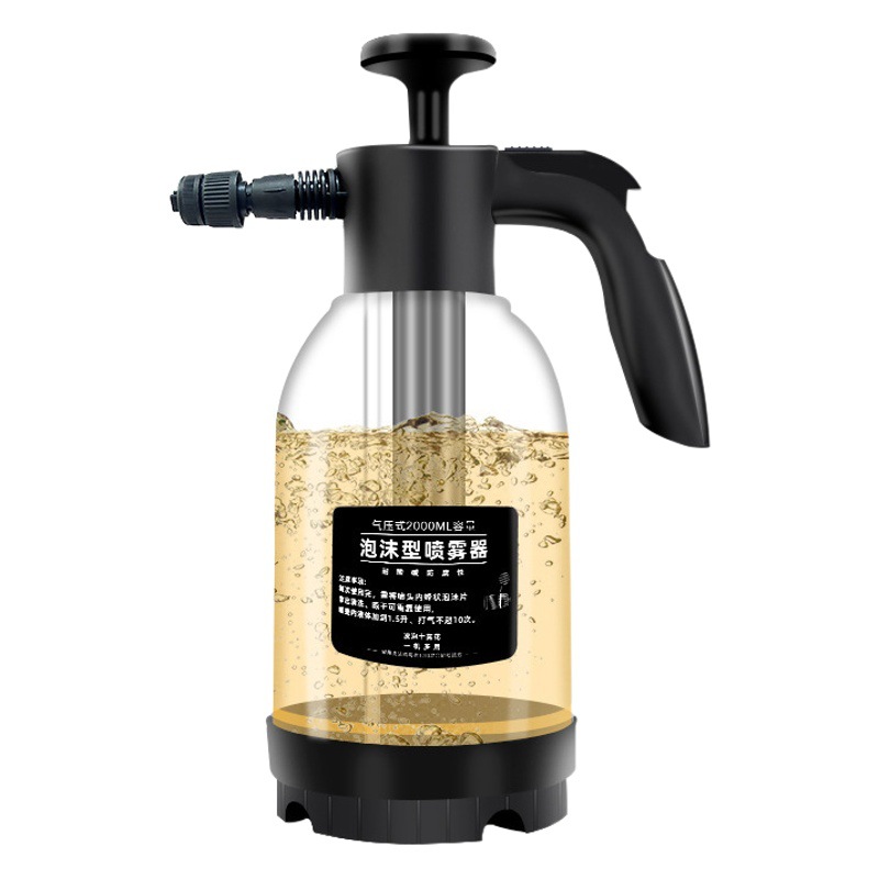 洗車用フォームスプレーボトル、高圧手動式洗車ボトル、車と家庭両用洗車ボトル、庭の水やりやガーデニングツール