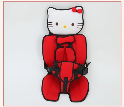 Big-Faced Cat Style Non-Computer Electric car cushion - red-cat-head-cushion