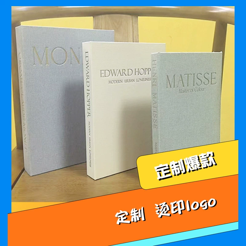 Мошенка магнитный всасывающий ящик для хранения три комплекта коробок для модельных комнат для декоративных книг с логотипом для имитации поддельных книг для украшения оптом