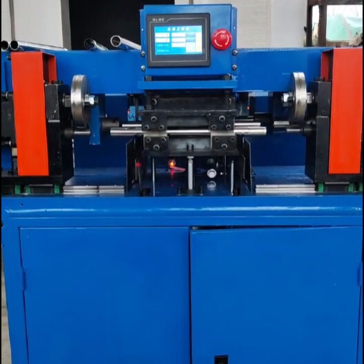 Fully Automatic Broom Handle and Mop Handle Threading Machine, Thread Fastening Machine, Thread Coupling Machine Pipe Shrinking and Butt-Fitting Fittings with Crimped Edges