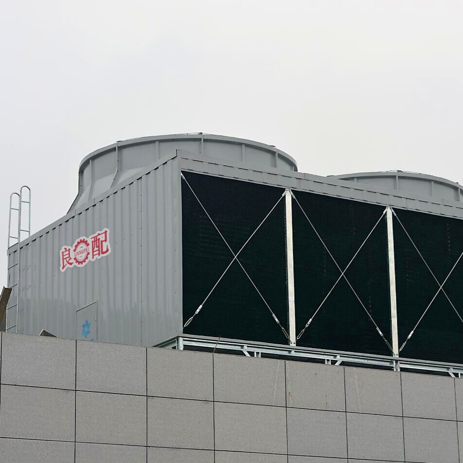 良配 方形横流低噪音冷却塔 制冷设备 空调专用凉水塔 全国联保