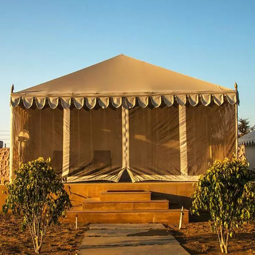 Tiendas de campaña para acampar al aire libre estilo casa de campo con fogatas, venta directa de tiendas de campaña para acampar en el desierto.